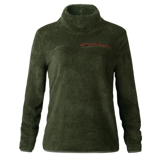 Noemi - Warme Fleece Trui met Vacht voor Dames