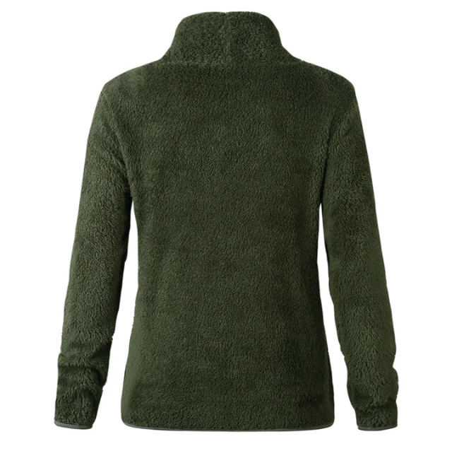 Noemi - Warme Fleece Trui met Vacht voor Dames