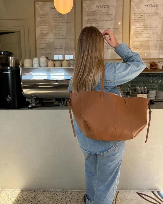 Celeste - Leren Shopper Tas voor Dames