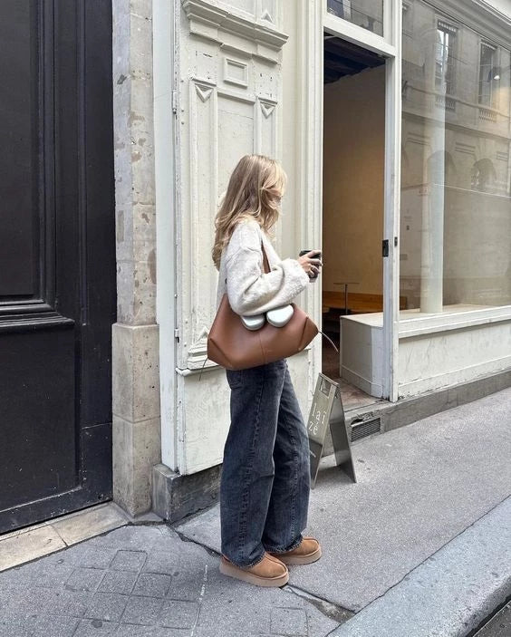 Celeste - Leren Shopper Tas voor Dames