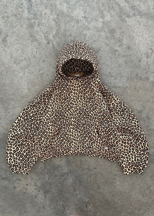 Felice - Losse Panterprint Hoodie