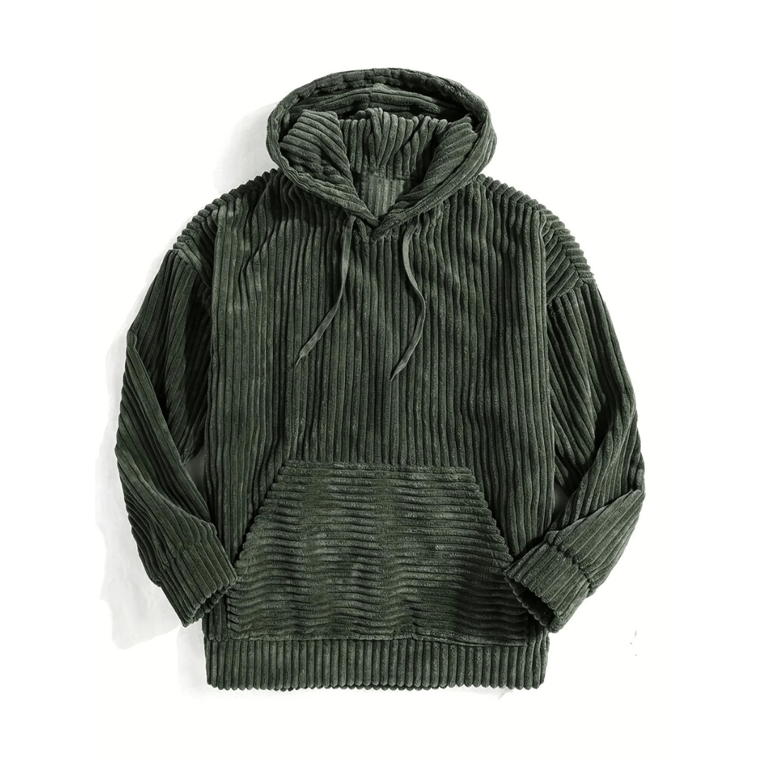 Menno - Comfortabele Corduroy Hoodie