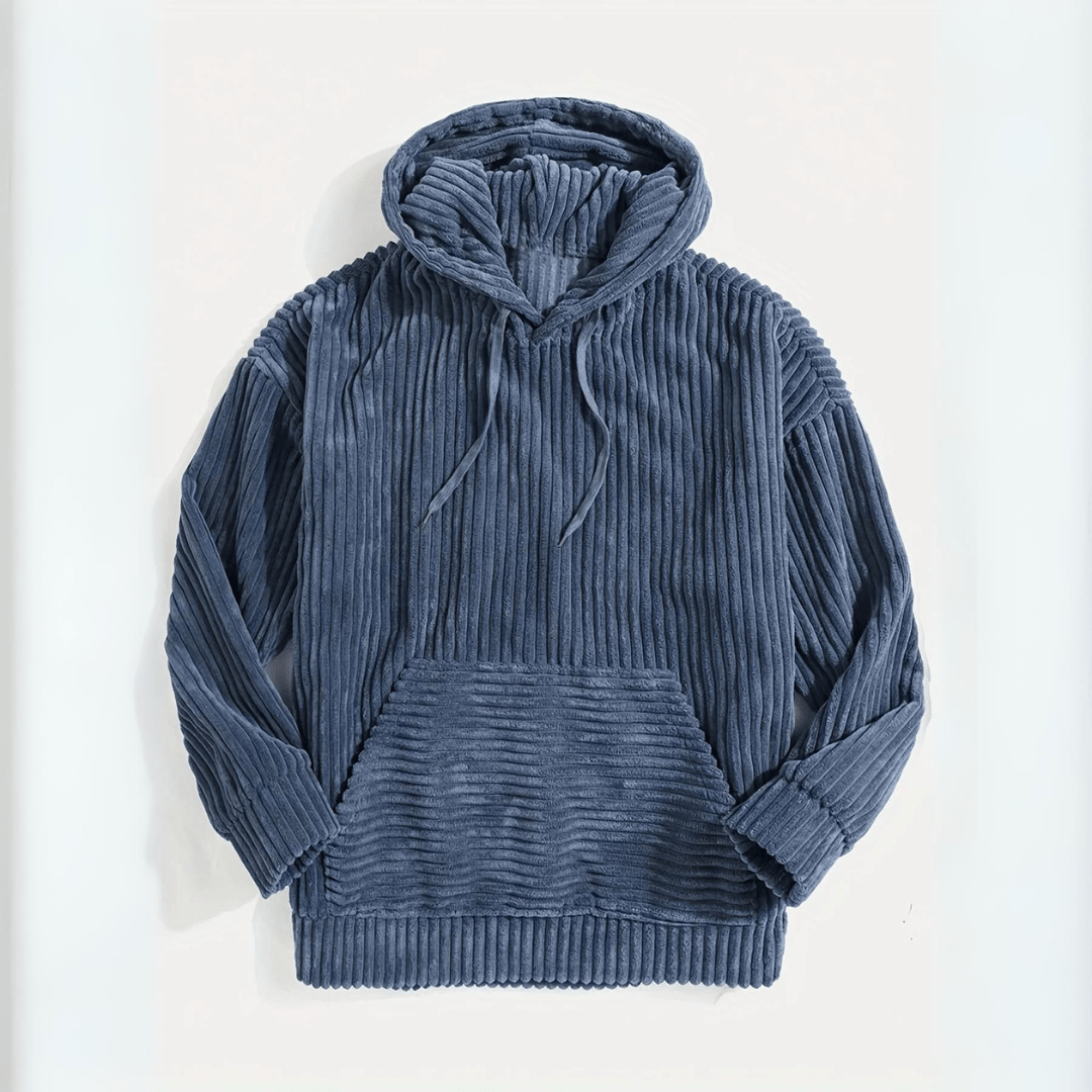 Menno - Comfortabele Corduroy Hoodie