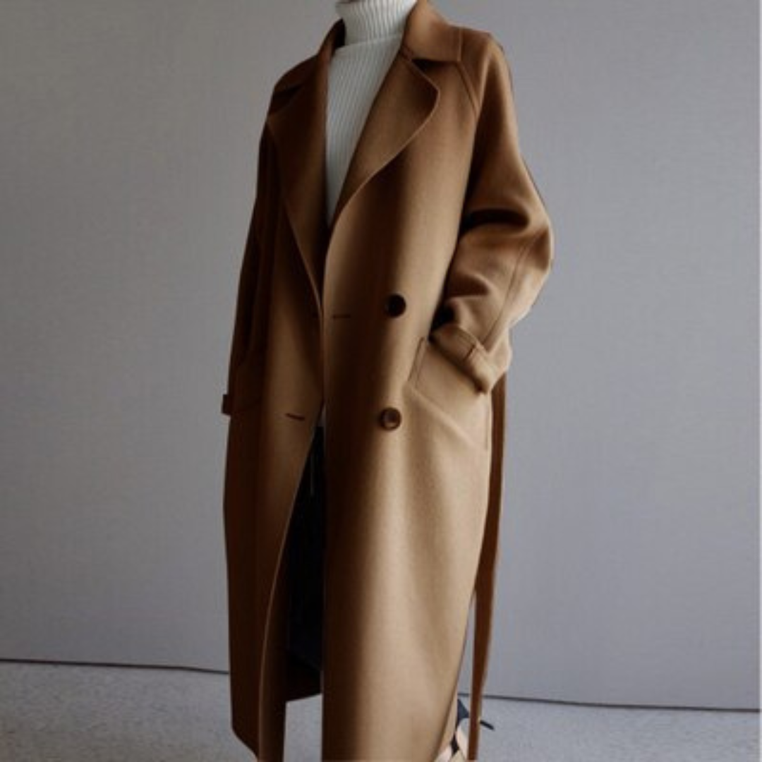 Vivi - Wollen Trenchcoat voor Dames