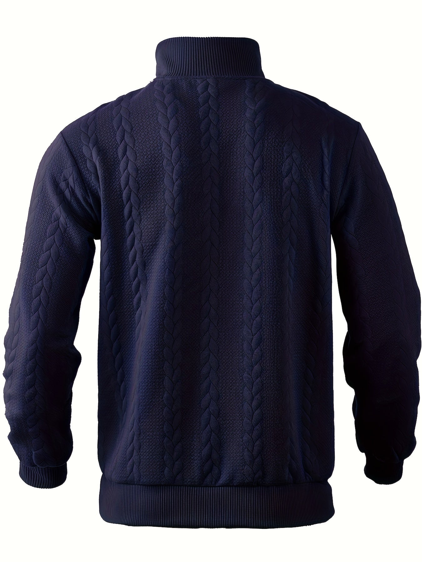 Sen - Warme Quarter-Zip Trui voor Heren