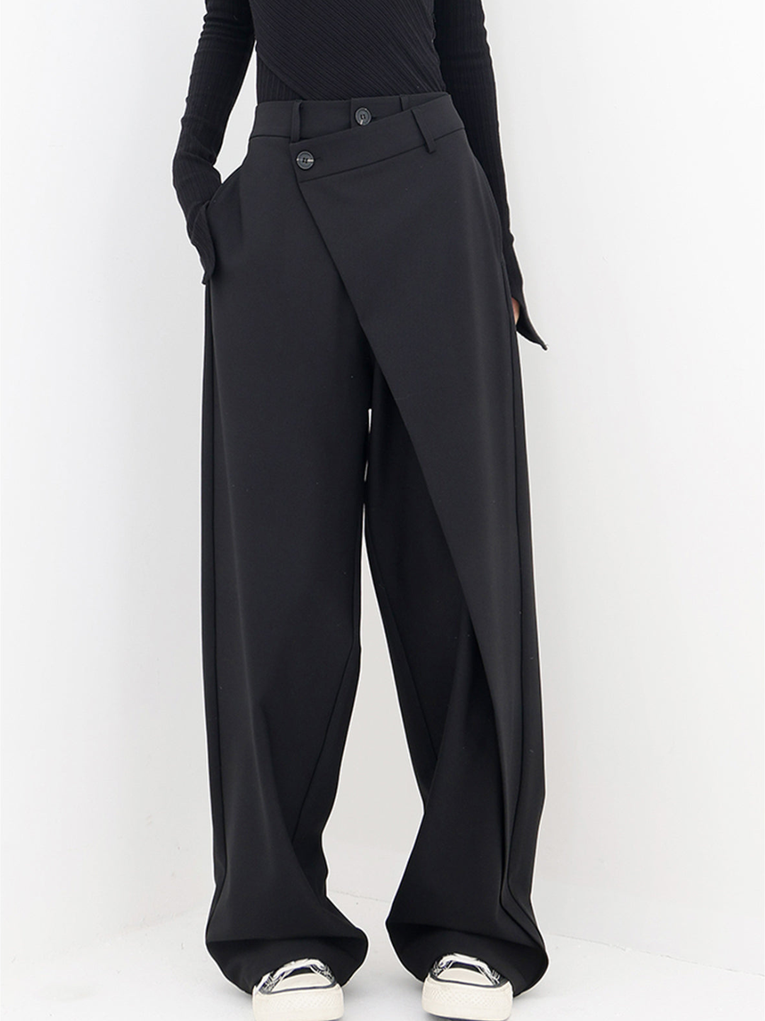 Noa - Asymmetrische Baggy Broek voor Dames