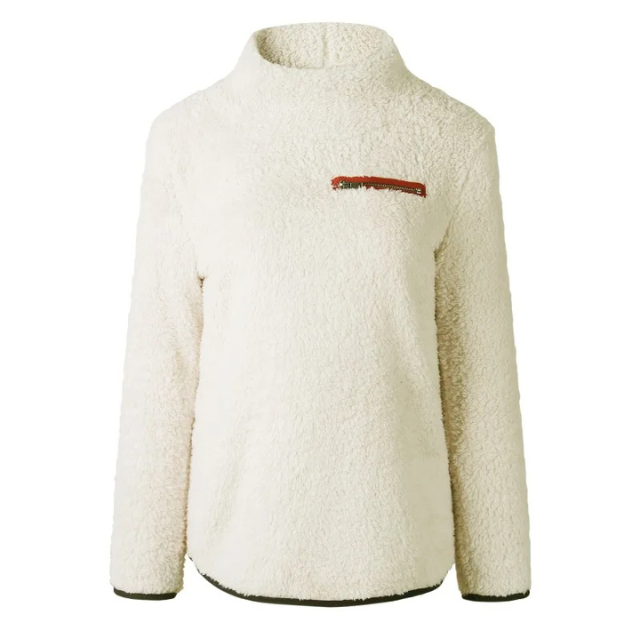 Noemi - Warme Fleece Trui met Vacht voor Dames