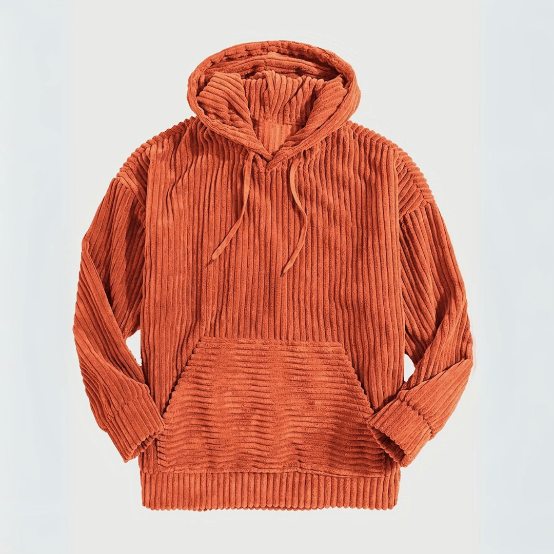 Menno - Comfortabele Corduroy Hoodie