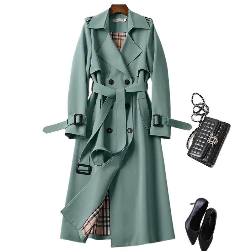 Isolde - Lange Trenchcoat voor Dames