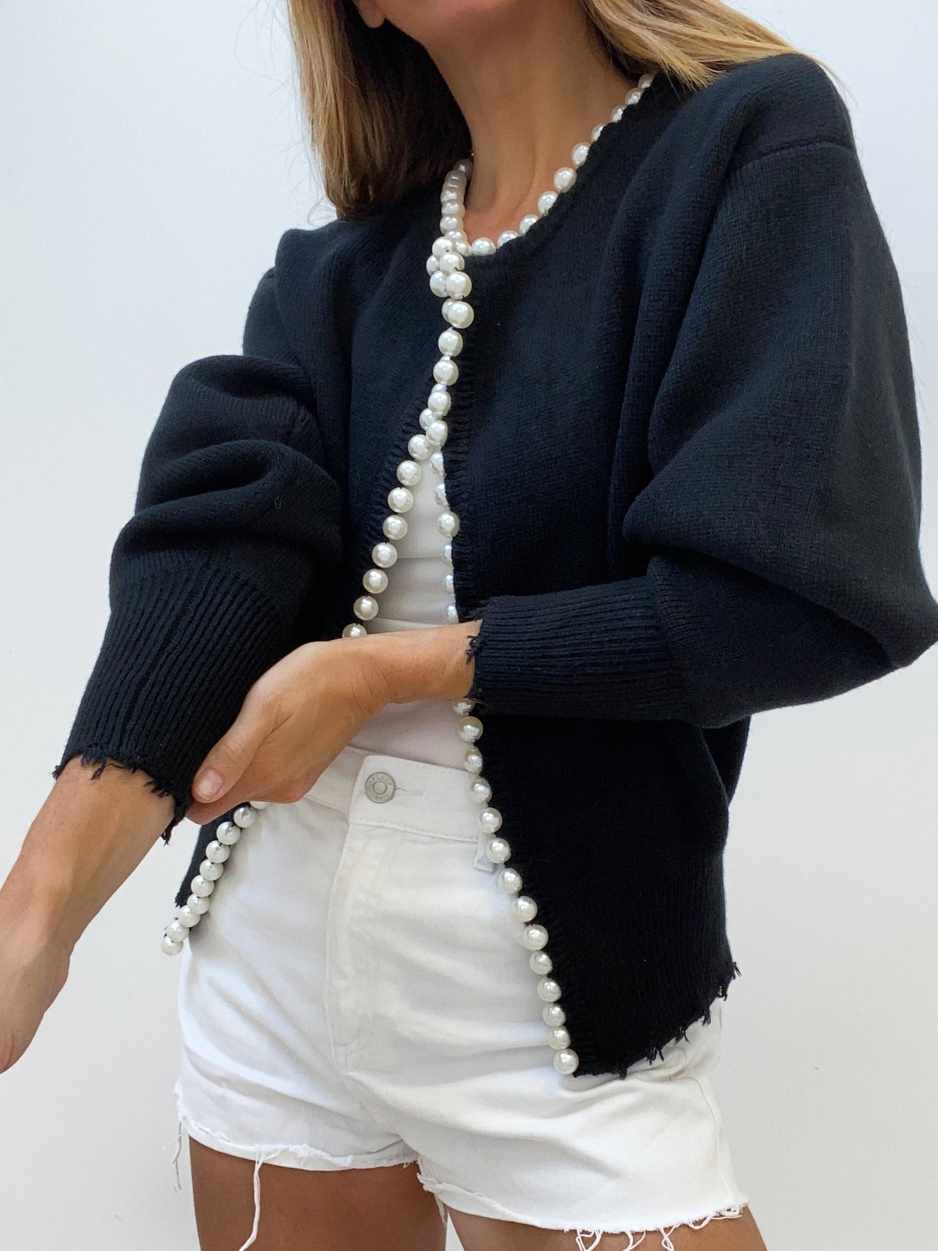 Rachel - Cardigan met Parels voor Dames