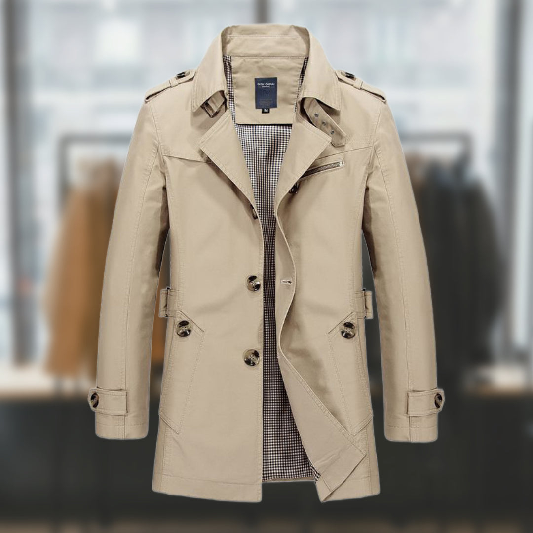 Maxim - Elegante Trenchcoat voor Heren