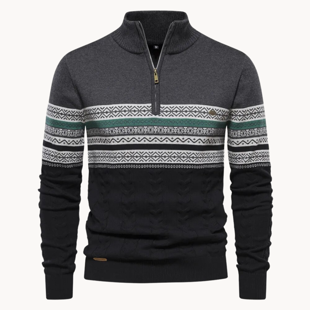 Dean - Half-Zip Trui voor Heren