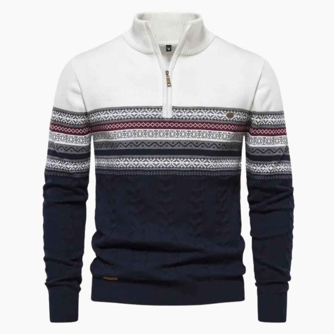 Dean - Half-Zip Trui voor Heren