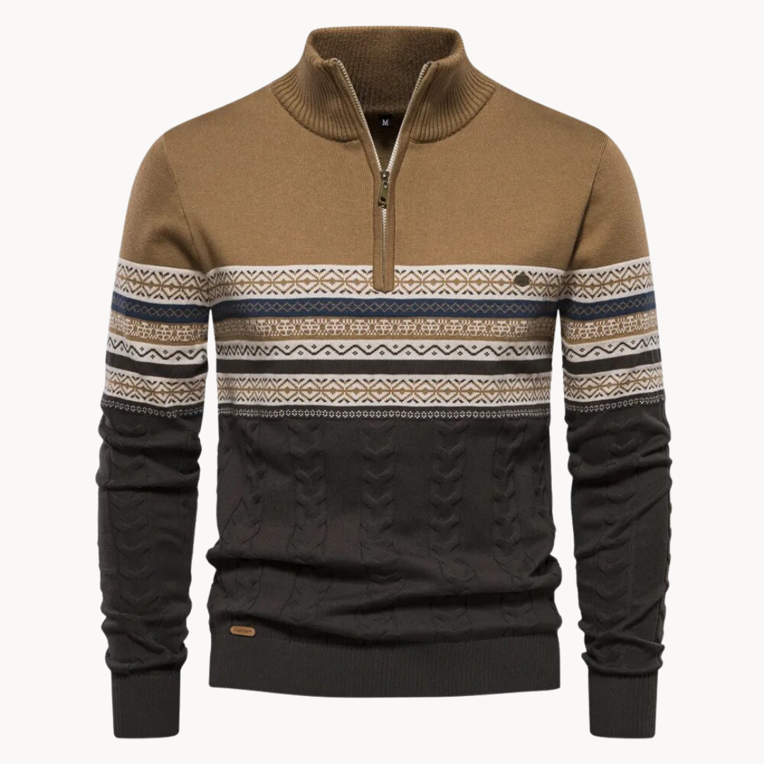 Dean - Half-Zip Trui voor Heren