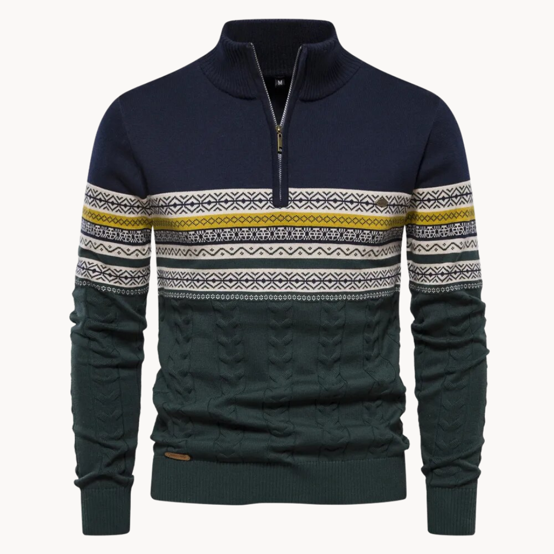 Dean - Half-Zip Trui voor Heren