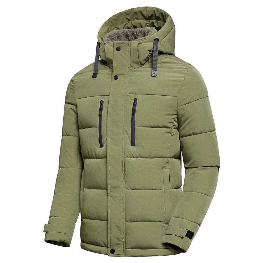 Elio - Gewatteerde Winterjas met Fleece voor Heren