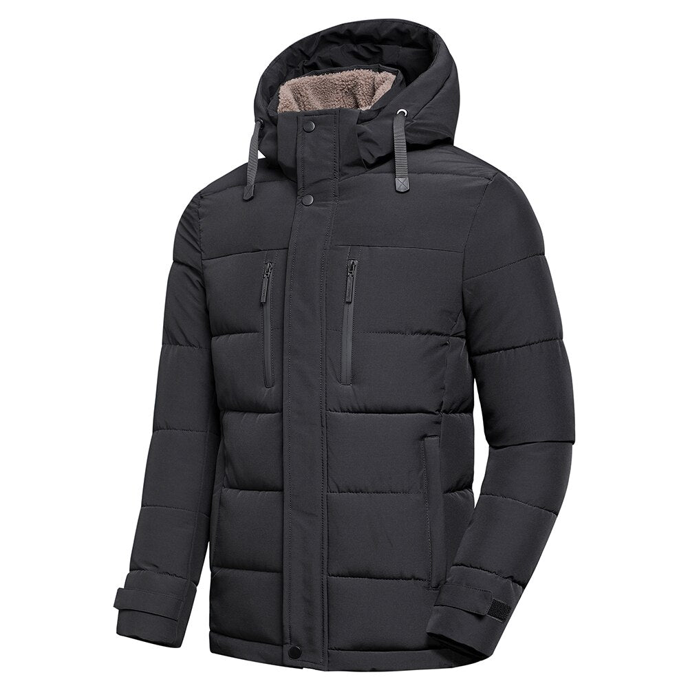 Elio - Gewatteerde Winterjas met Fleece voor Heren