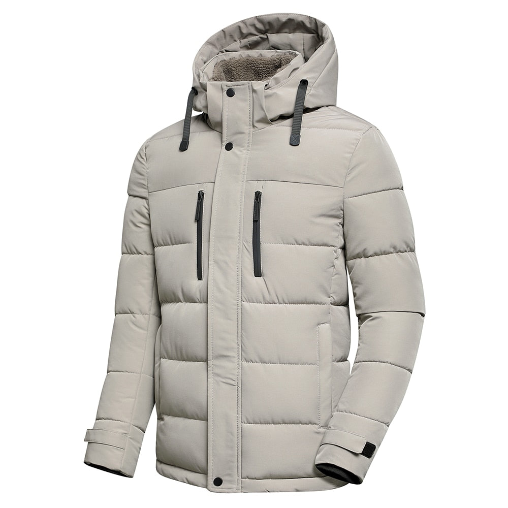 Elio - Gewatteerde Winterjas met Fleece voor Heren