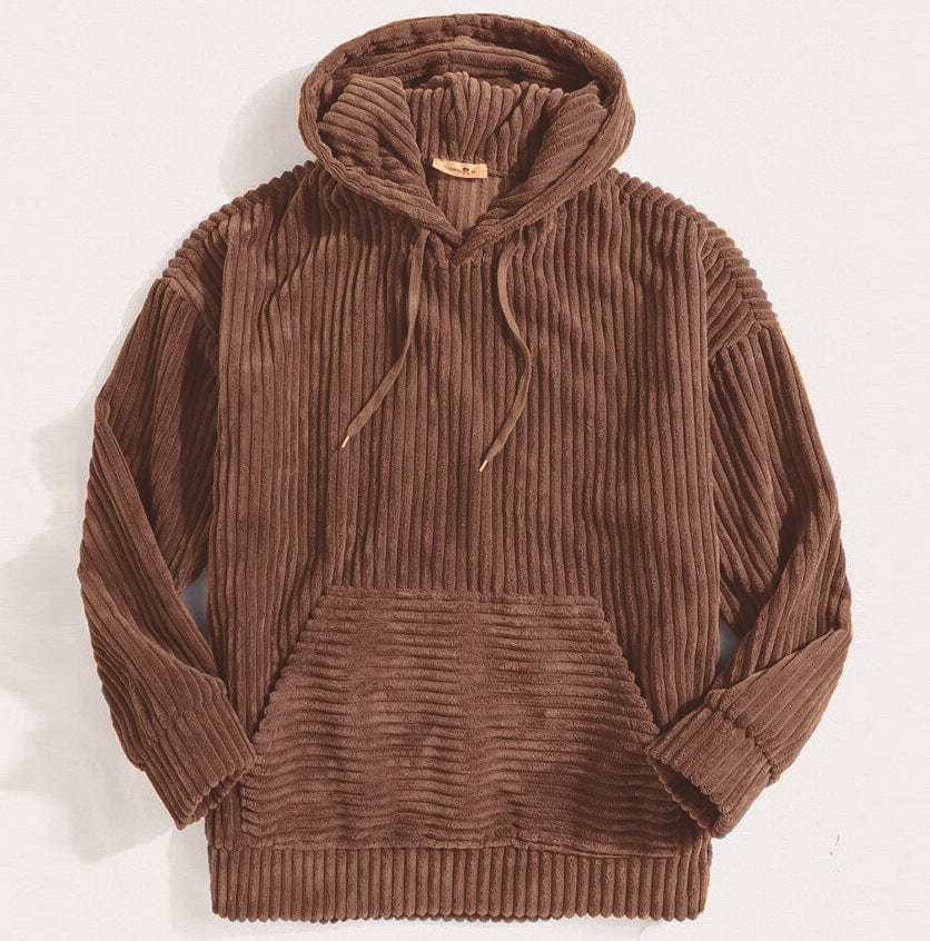 Menno - Comfortabele Corduroy Hoodie