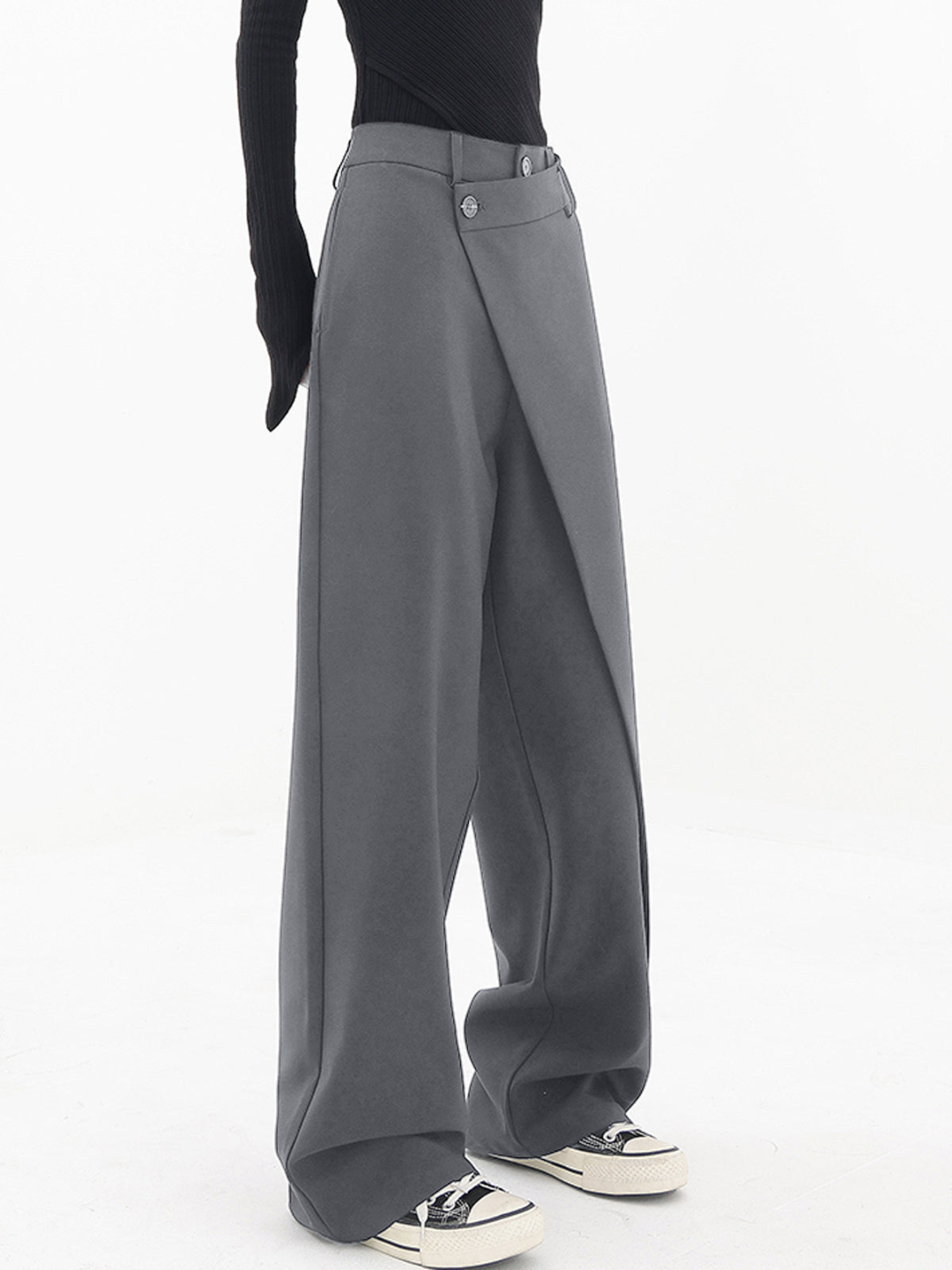 Noa - Asymmetrische Baggy Broek voor Dames