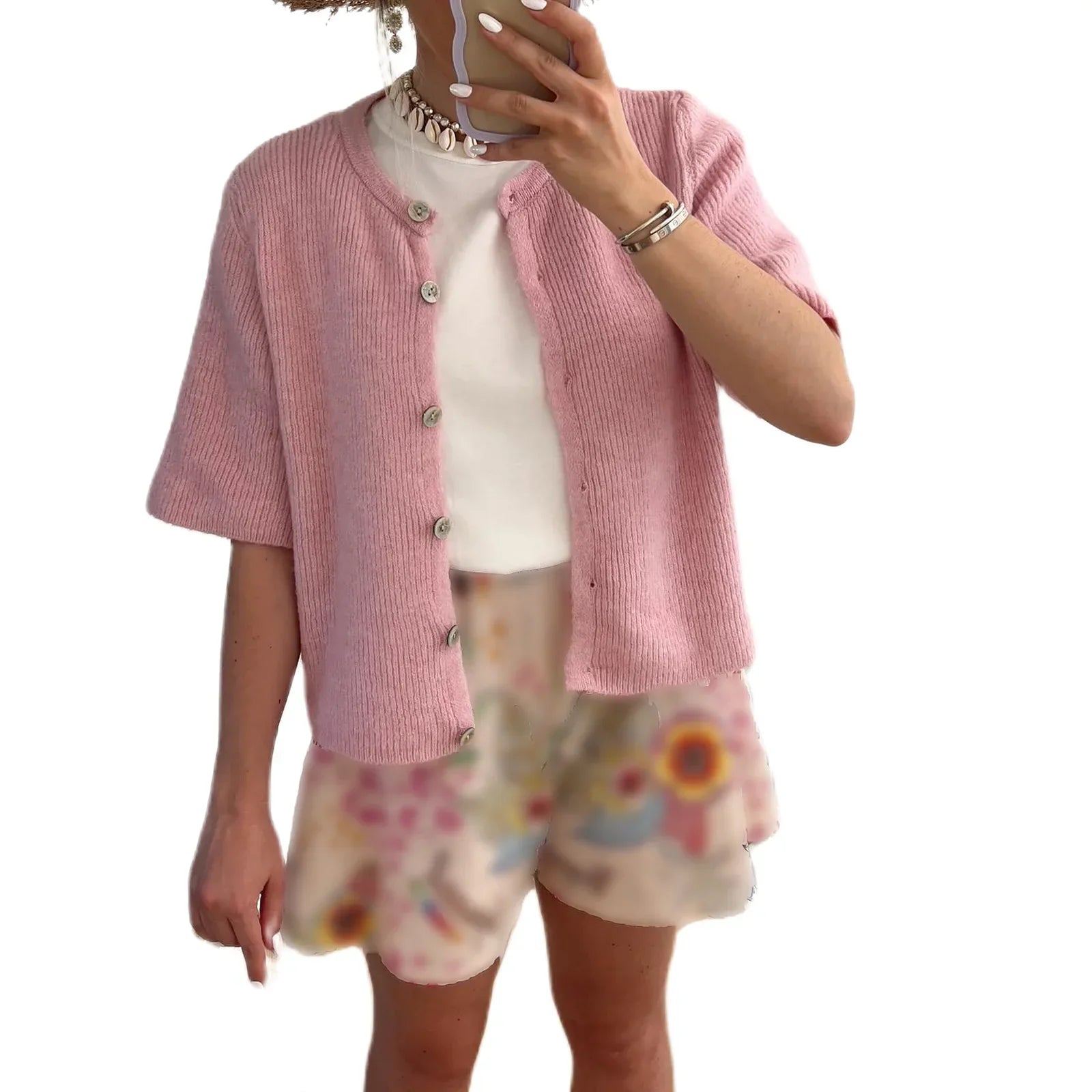 Natalia - Pastel Cardigan voor Dames