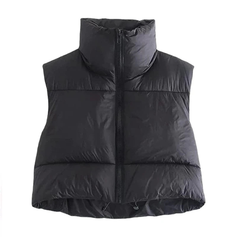 Sabrina - Cropped Bodywarmer voor Dames