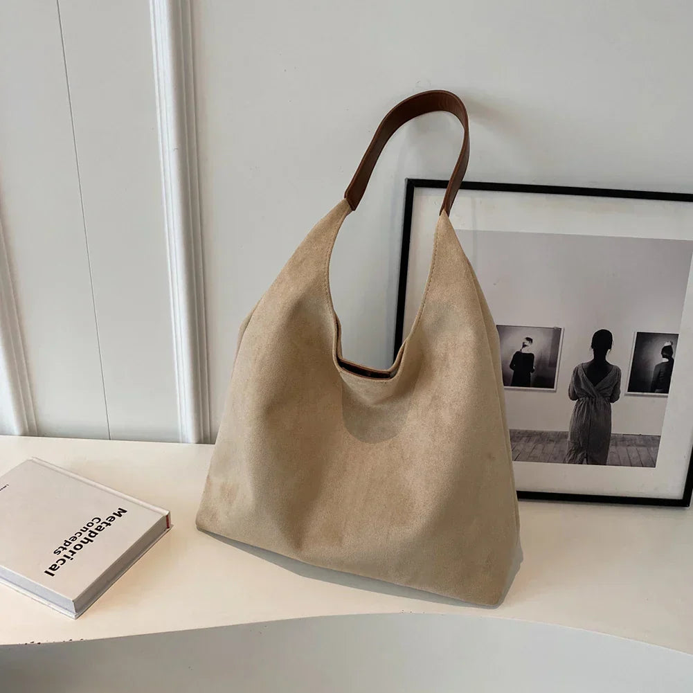 Althea - Suede Tote Bag voor Dames