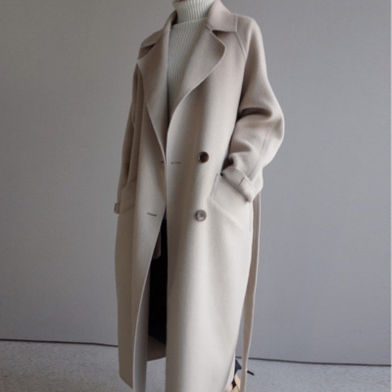 Vivi - Wollen Trenchcoat voor Dames