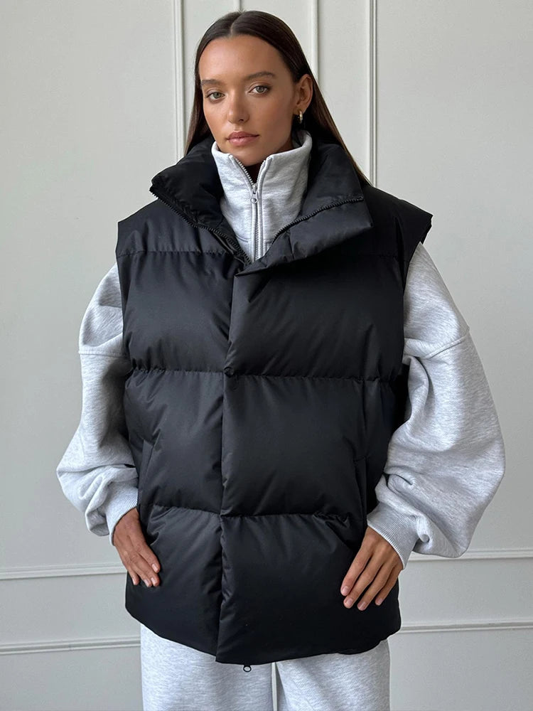 Marina - Stijlvolle Puffer Bodywarmer voor Dames