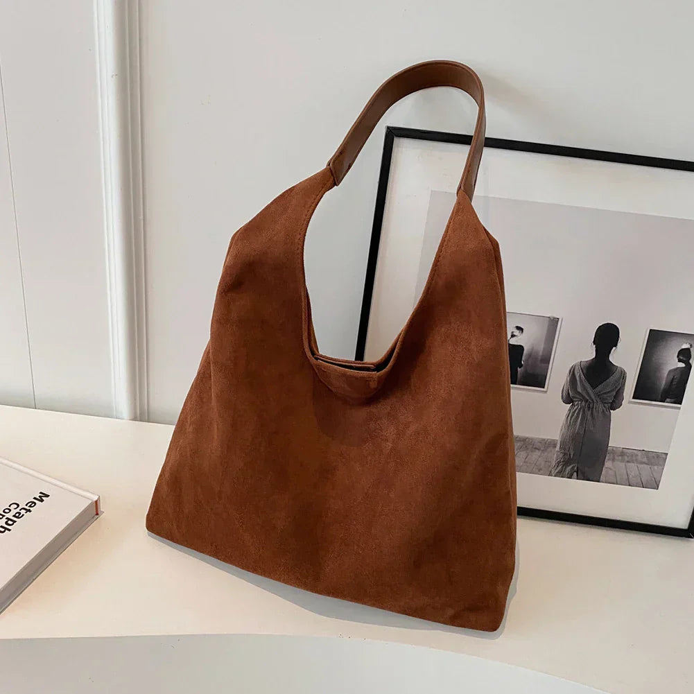 Althea - Suede Tote Bag voor Dames