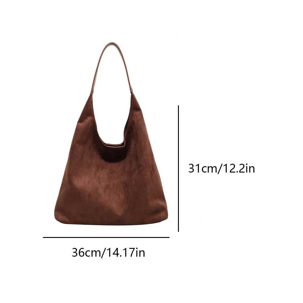 Althea - Suede Tote Bag voor Dames