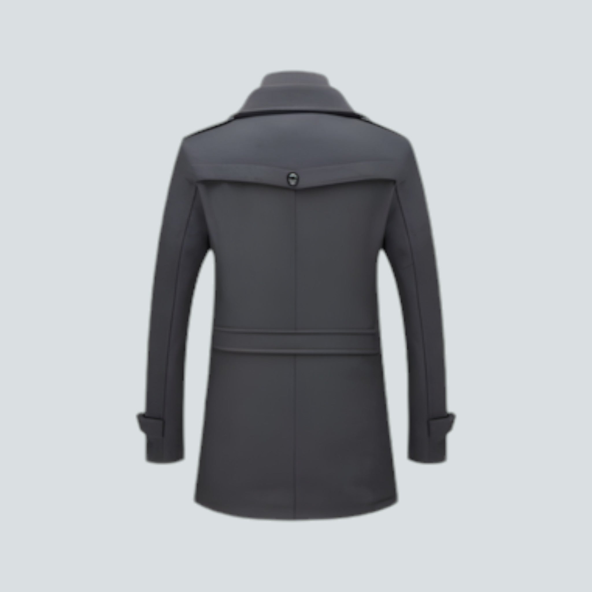 Vincenzo - Elegante Lange Trenchcoat voor Heren