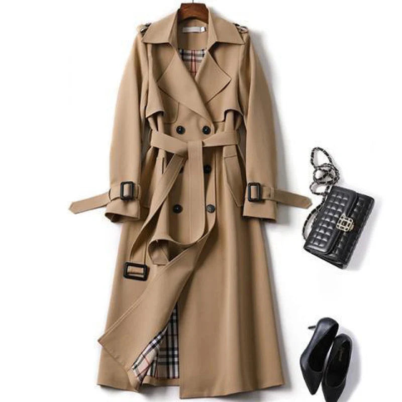 Isolde - Lange Trenchcoat voor Dames