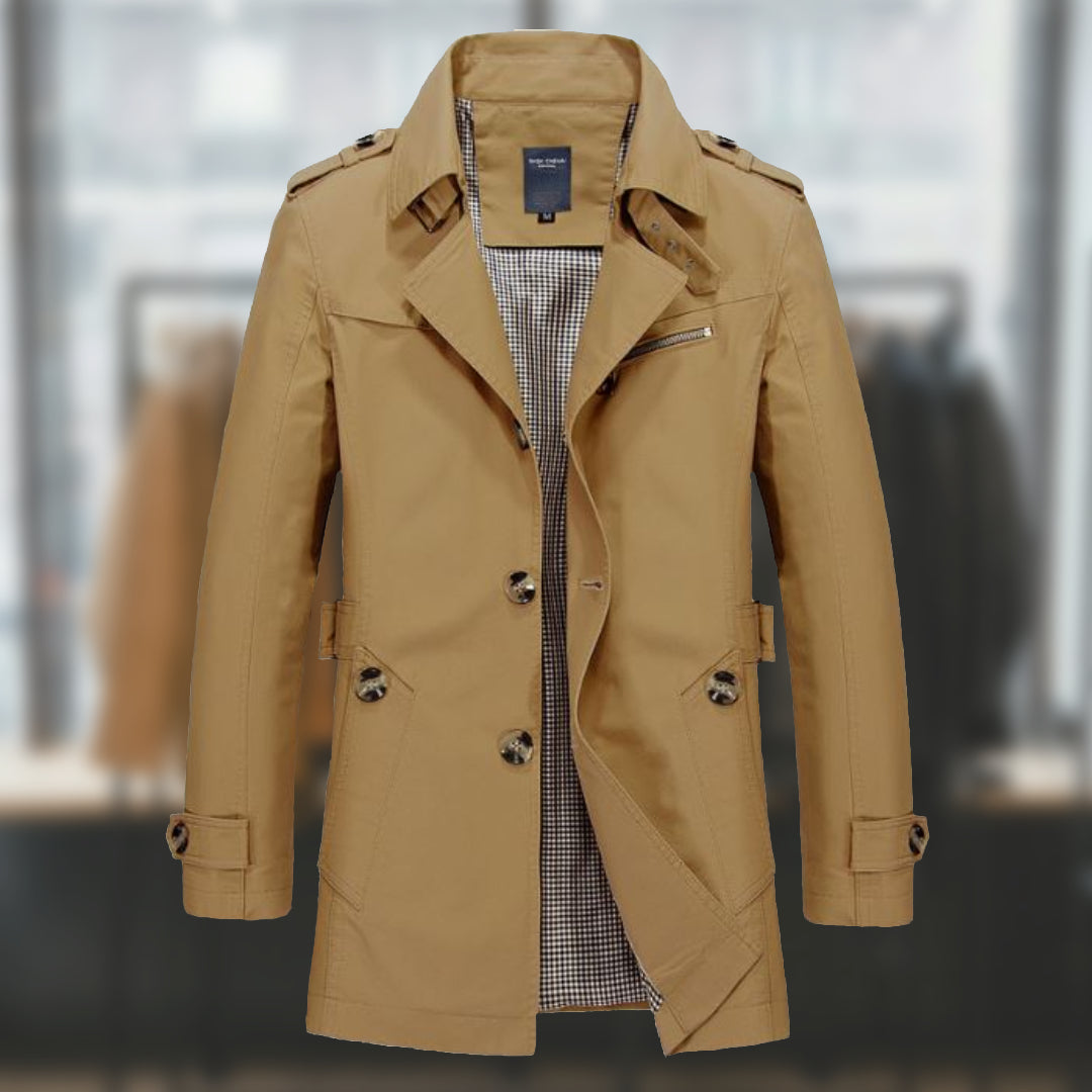 Maxim - Elegante Trenchcoat voor Heren