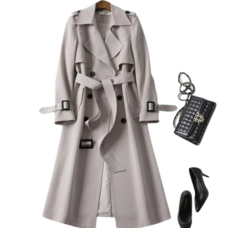 Isolde - Lange Trenchcoat voor Dames