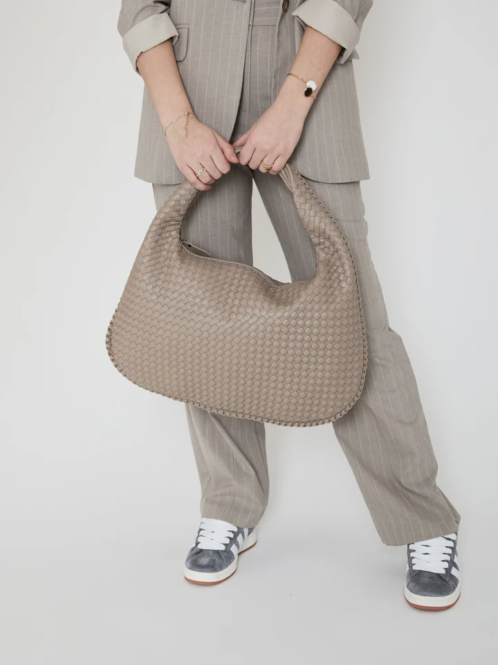 Talia - Luxe Gewoven Handtas