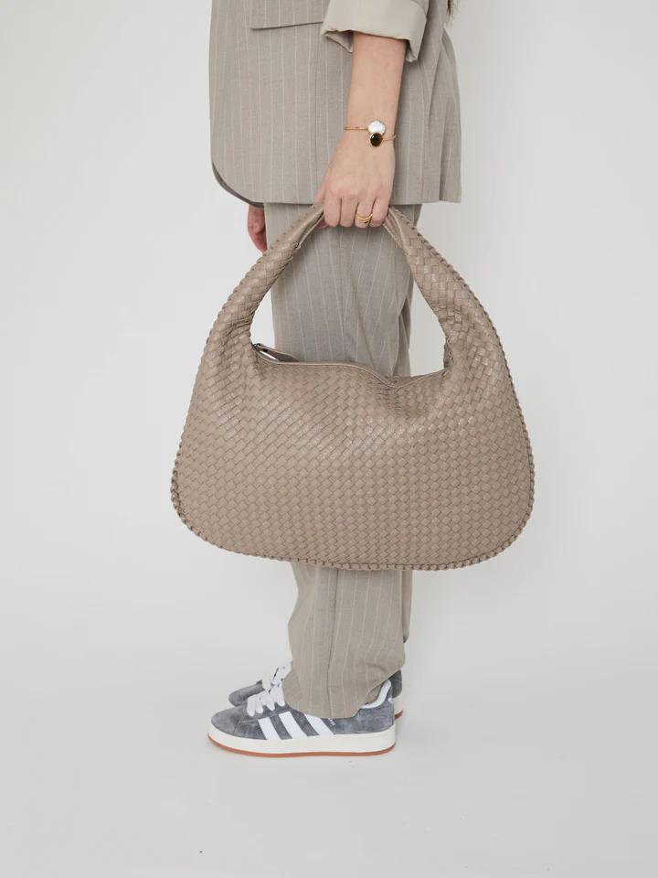 Talia - Luxe Gewoven Handtas