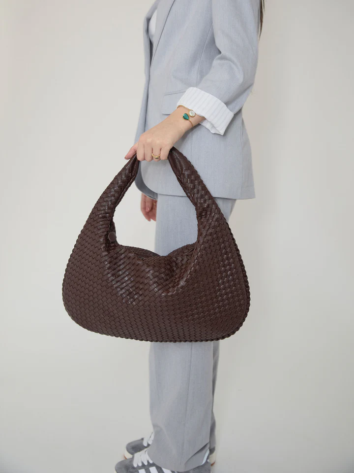 Talia - Luxe Gewoven Handtas