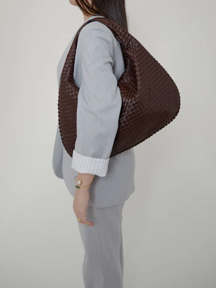 Talia - Luxe Gewoven Handtas