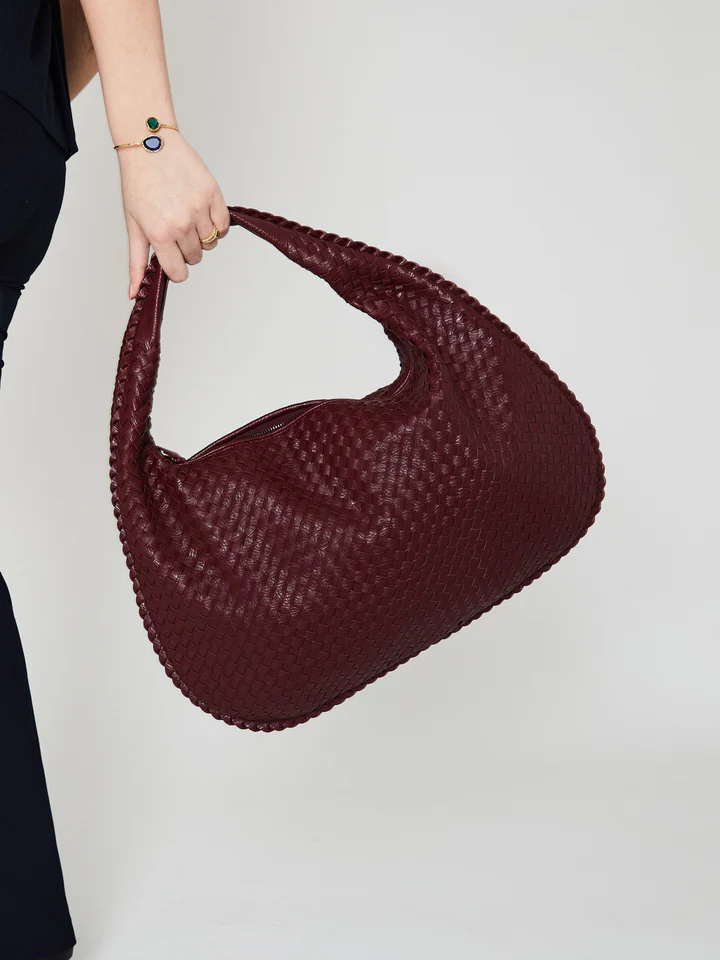 Talia - Luxe Gewoven Handtas