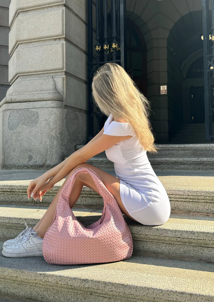 Talia - Luxe Gewoven Handtas