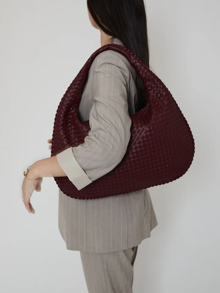 Talia - Luxe Gewoven Handtas