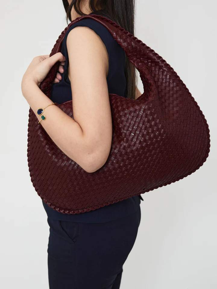 Talia - Luxe Gewoven Handtas