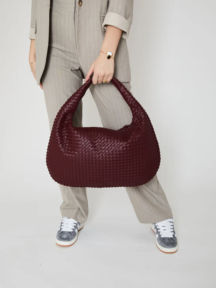 Talia - Luxe Gewoven Handtas