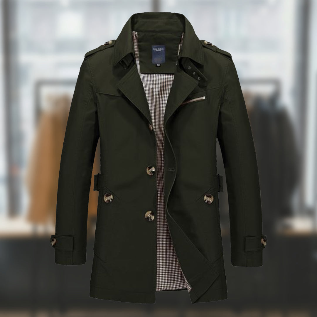 Maxim - Elegante Trenchcoat voor Heren